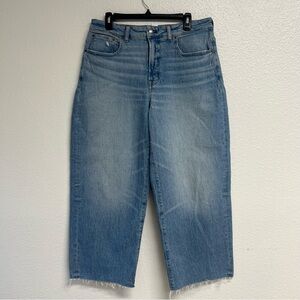 Madewell The Curvy Perfect Vintage Wide-Leg Crop Jean